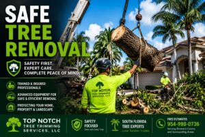 Safe Tree Removal Tree Trimming & Pruming Top Notch Tree Trimming Services Serving South Florida, Broward, Miami-Dade and Palm Beach Counties